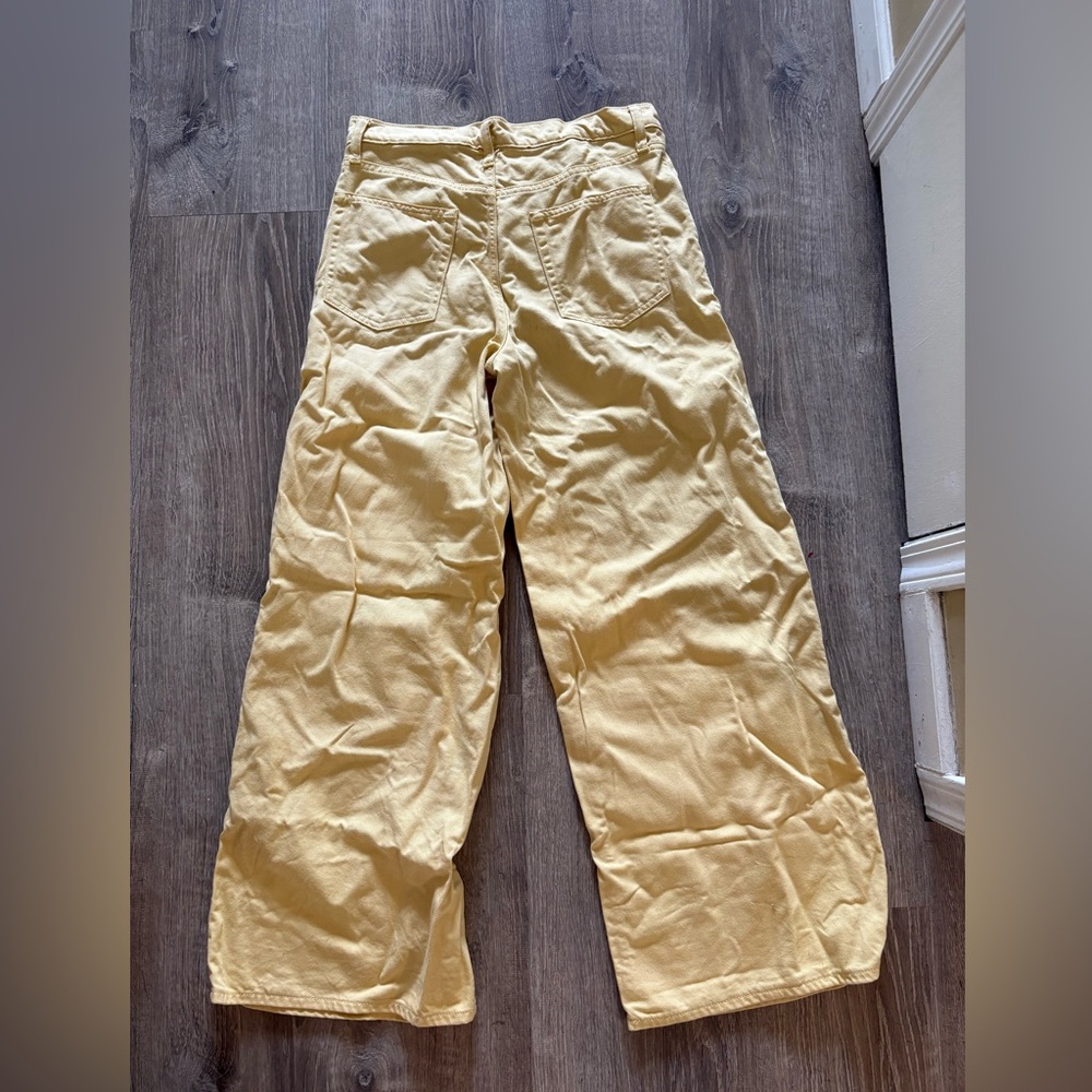 Gap butter yellow denim